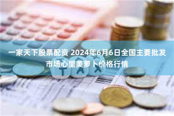 一家天下股票配资 2024年6月6日全国主要批发市场心里美萝卜价格行情