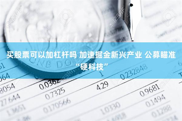 买股票可以加杠杆吗 加速掘金新兴产业 公募瞄准“硬科技”