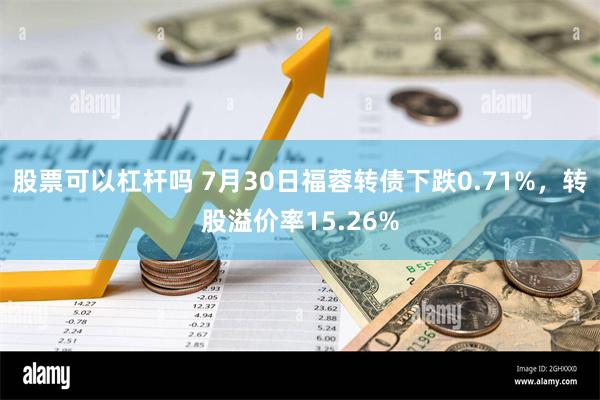 股票可以杠杆吗 7月30日福蓉转债下跌0.71%，转股溢价率15.26%