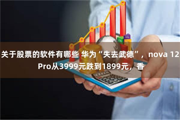 关于股票的软件有哪些 华为“失去武德”，nova 12 Pro从3999元跌到1899元，香